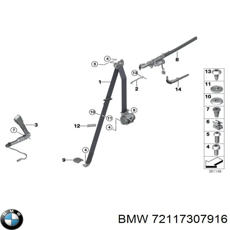  72117307916 BMW