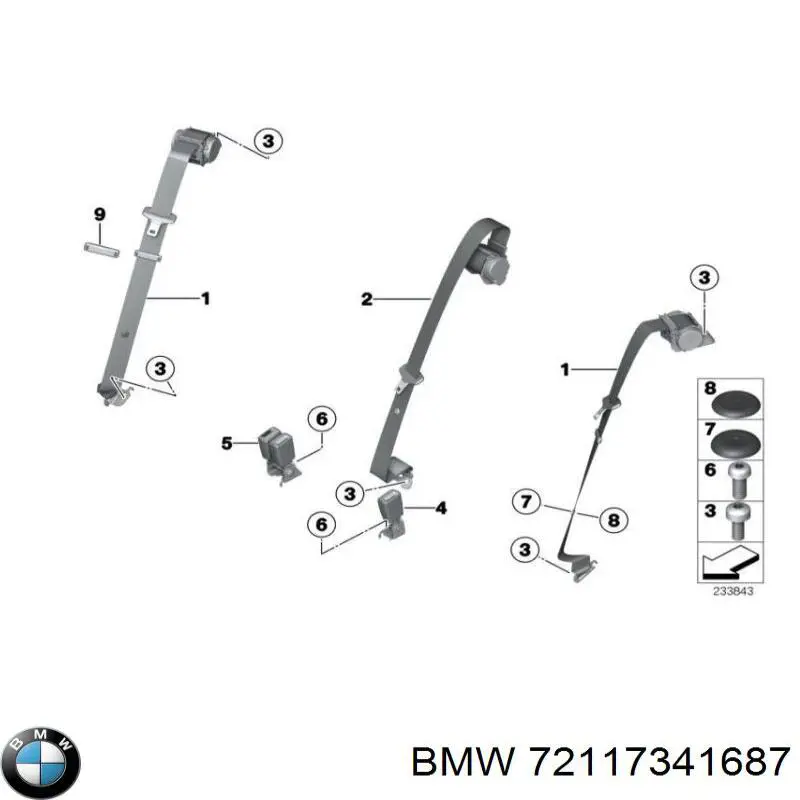  72117341687 BMW