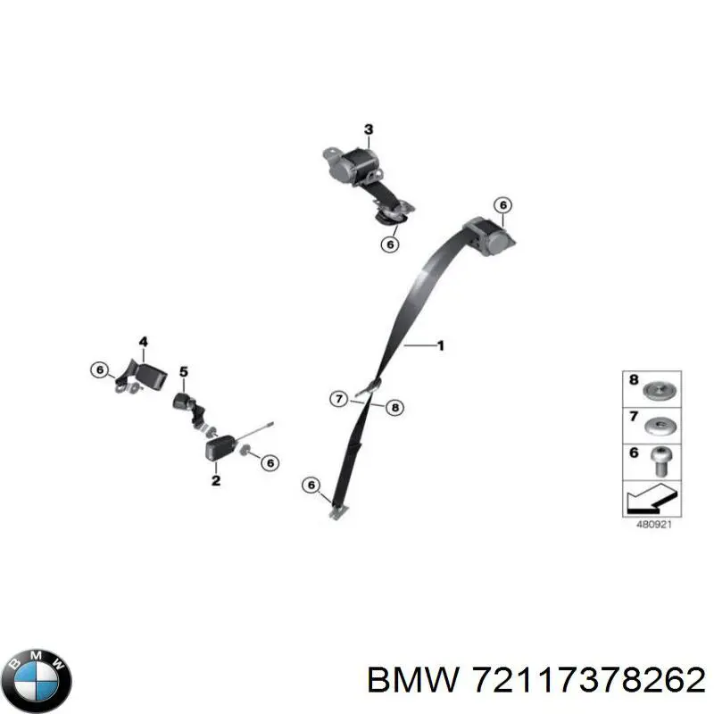 72117378262 BMW 