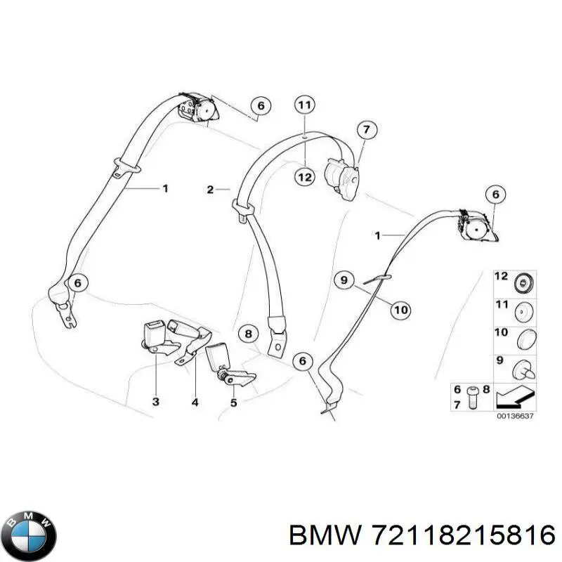  72118215816 BMW