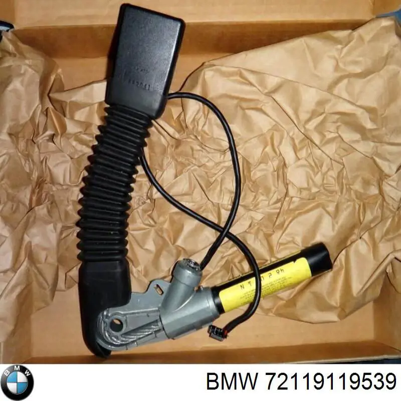 Купить 72119119539 BMW Рычаг (замок) фиксации ремня безопасности передний левый