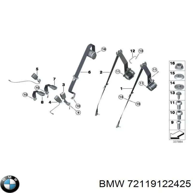 72119122425 BMW 