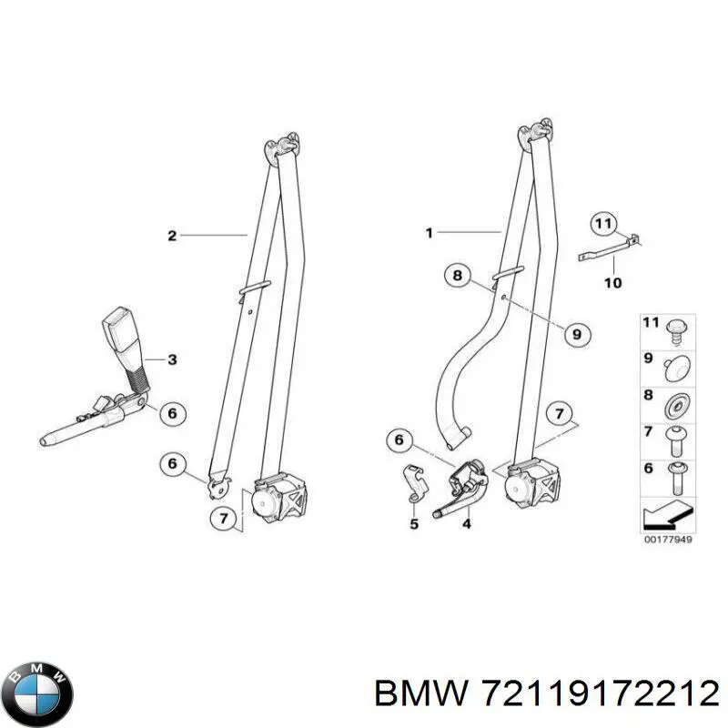  72119172212 BMW