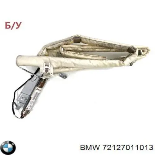 Подушка безопасности (AIRBAG) шторка боковая левая на BMW 7 (E65,66) купить.