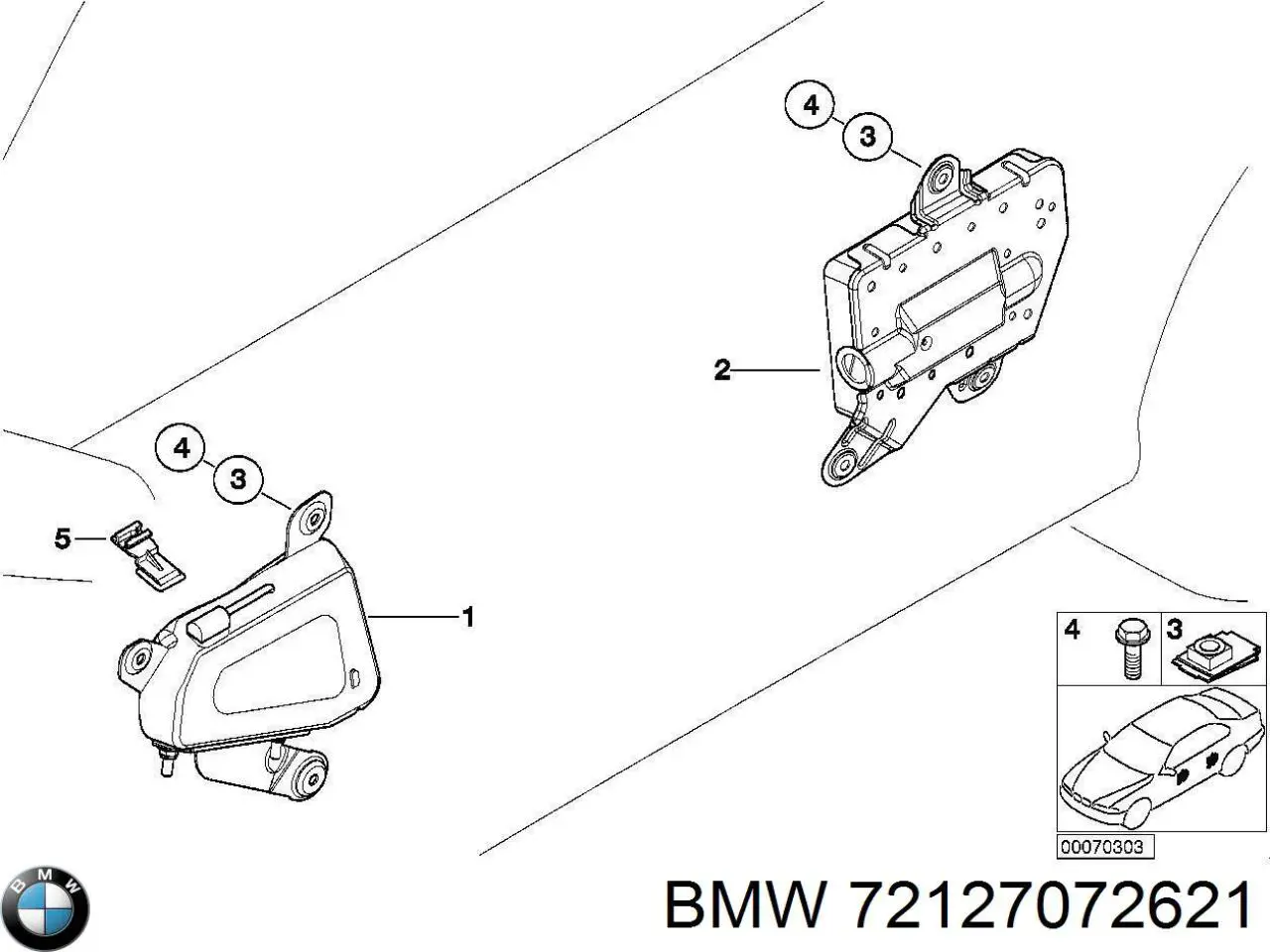  72127072621 BMW