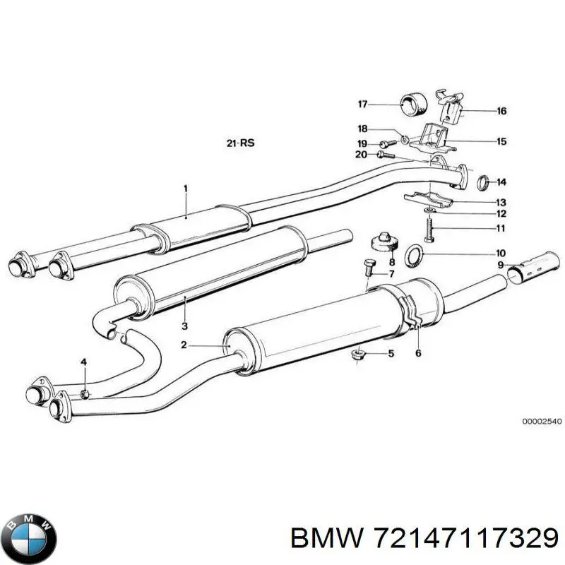 72147117329 BMW 