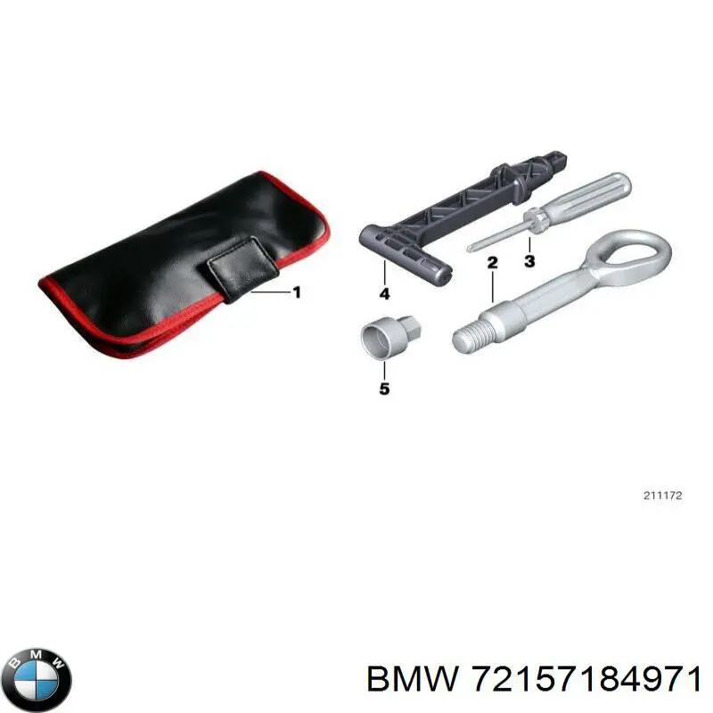 Gancho de reboque para BMW 5 (G30, F90)