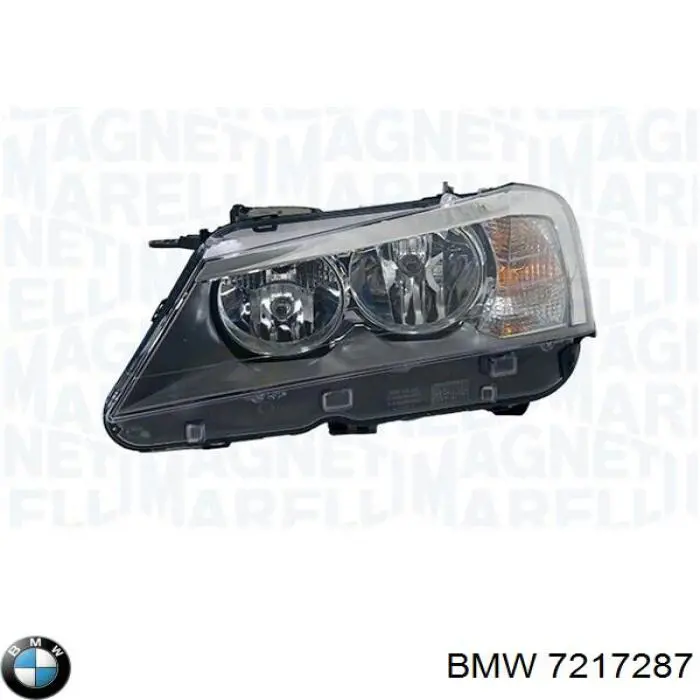 7217287 BMW фара левая