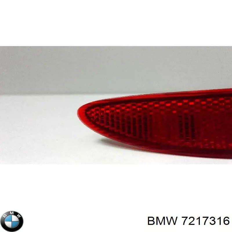 Отражатель бампера заднего правый BMW 7217316 цена, от 15.30 USD