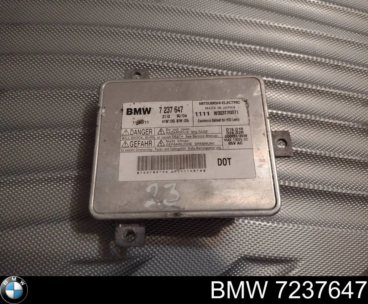 Купить 7237647 BMW Блок управления ксеноновыми фарами