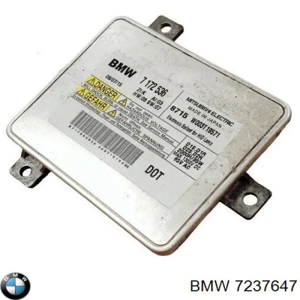 Ксенон, блок управления 7237647 BMW