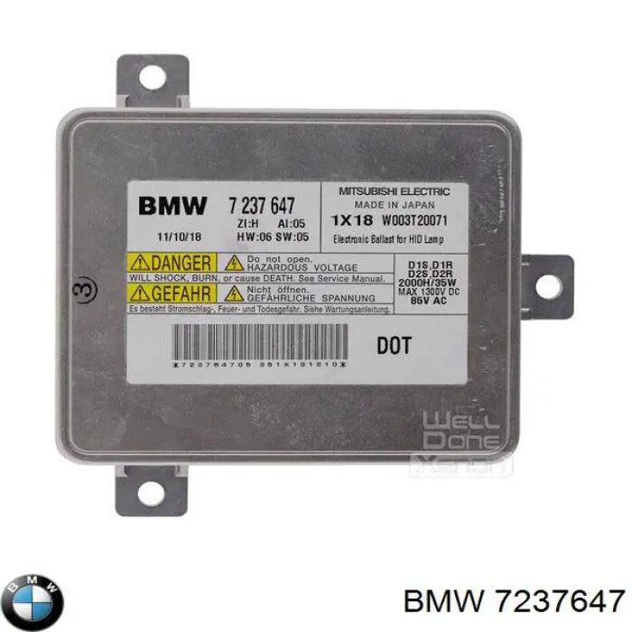 ЭБУ ксенона BMW 7237647