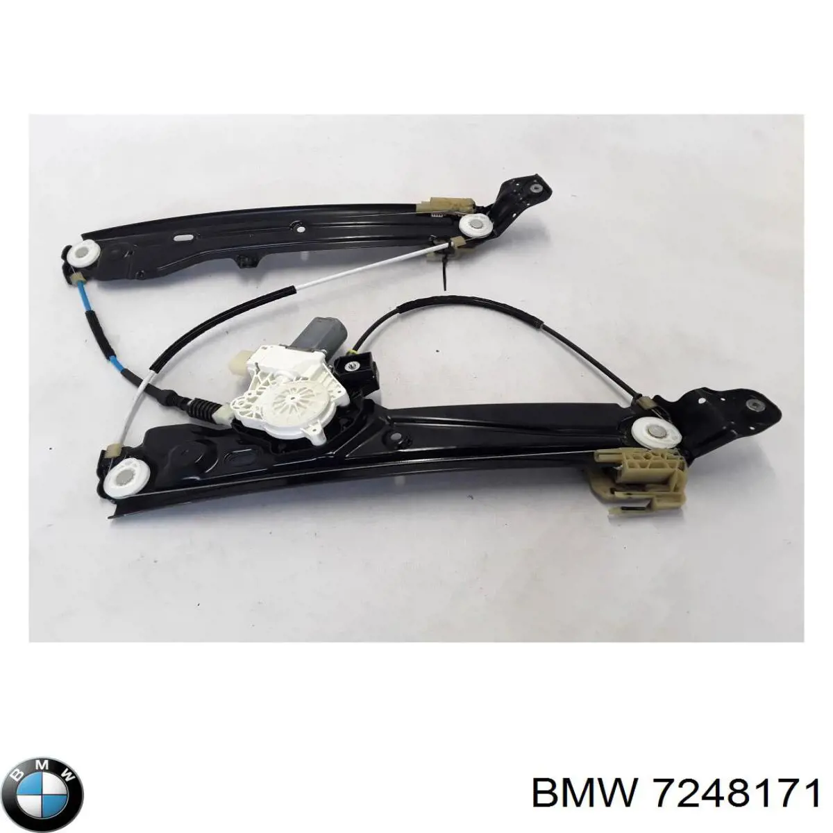 7248171 BMW Мотор стеклоподъемника двери передней, левой