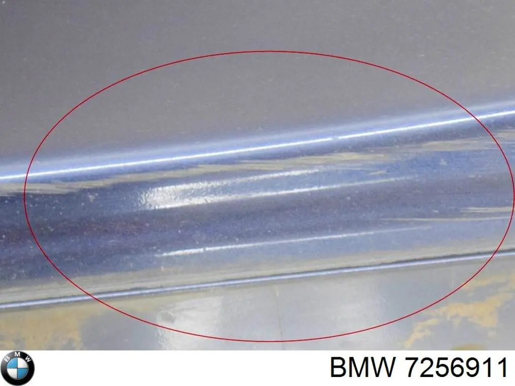 7256911 BMW Накладка наружняя (молдинг) порога, левый