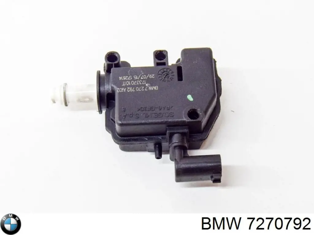 Замок открывания лючка бензобака 7270792 BMW