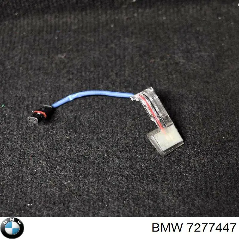 7277447 BMW lanterna da luz de fundo de maçaneta da porta dianteira