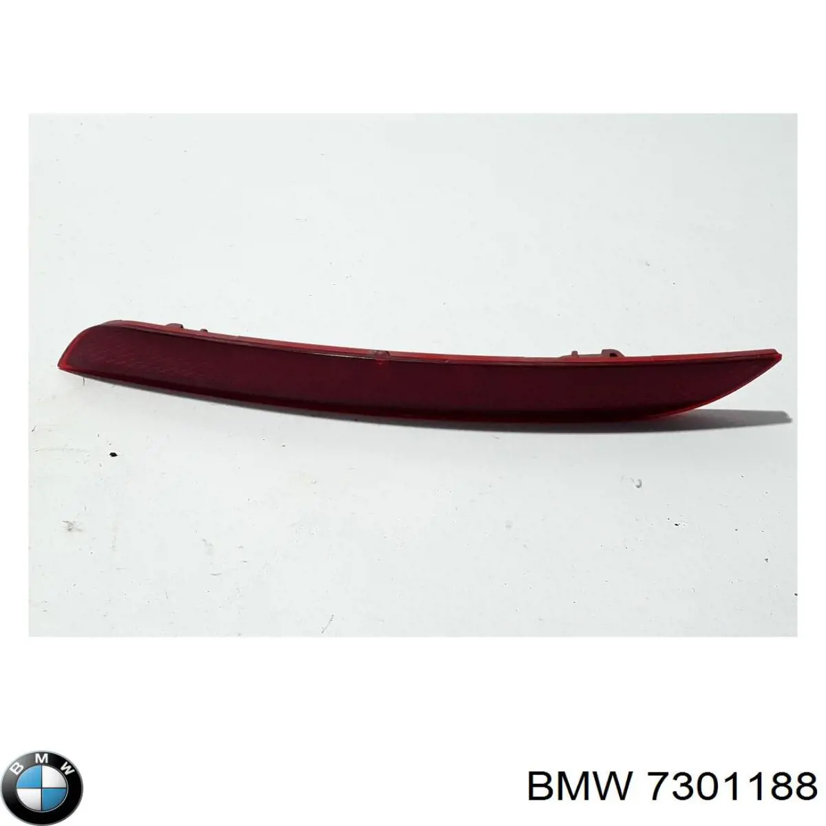 Правый катафот заднего бампера 7301188 BMW