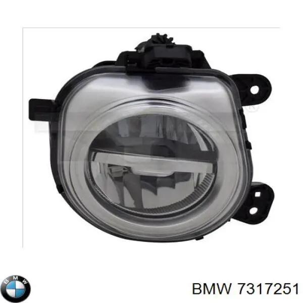  Фара противотуманная левая BMW X5 