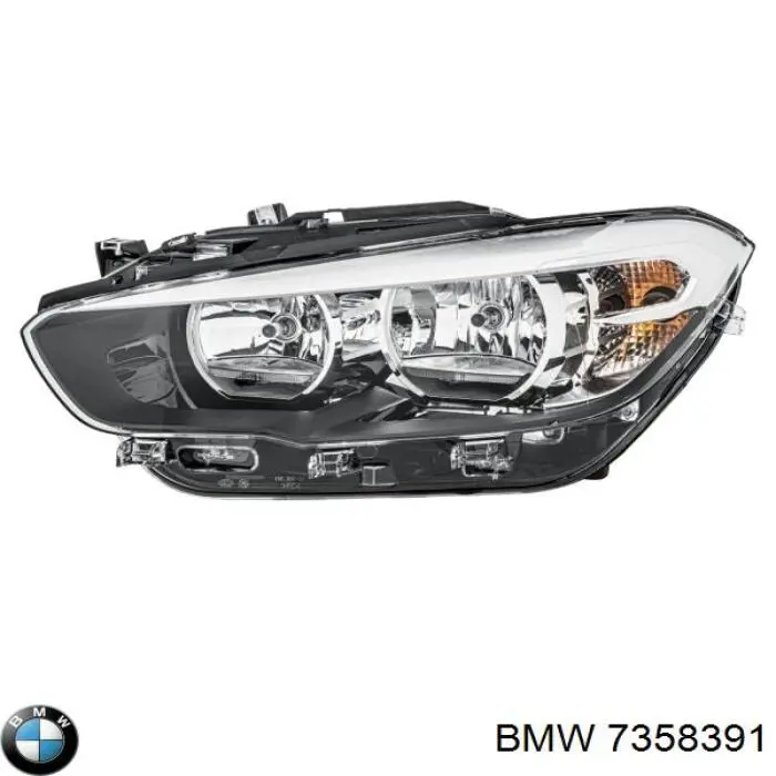 Фара левая 7358391 BMW