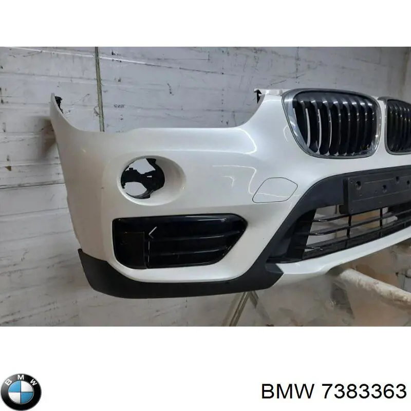 Решетка радиатора левая 7383363 BMW