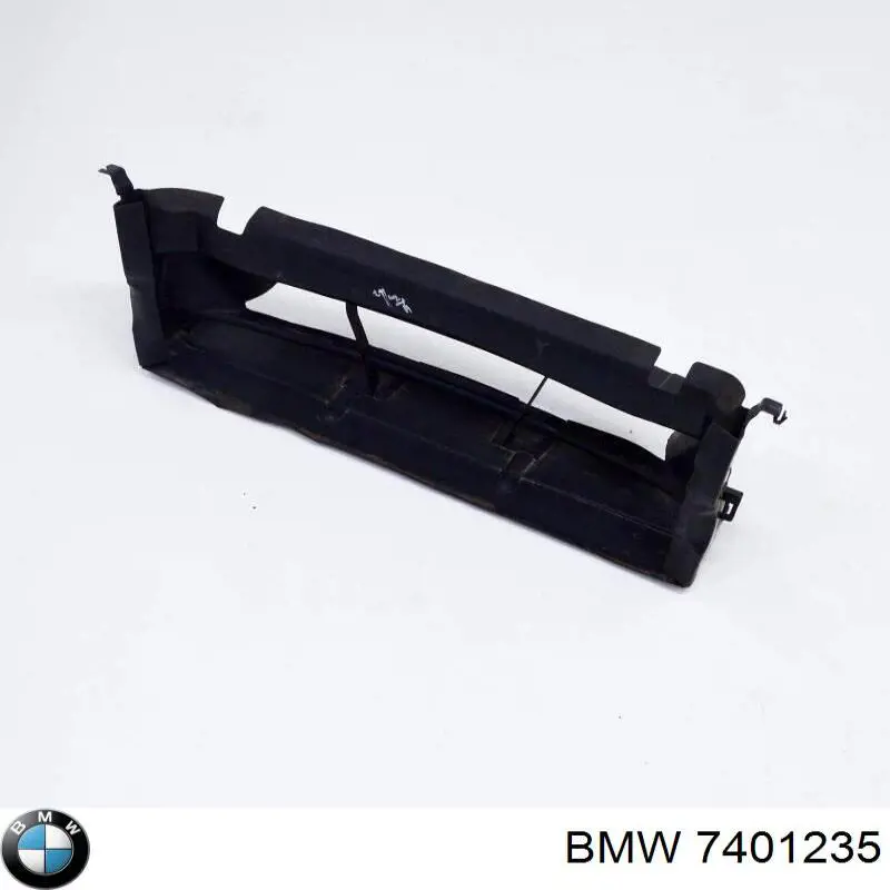 Нижний дефлектор радиатора 7401235 BMW