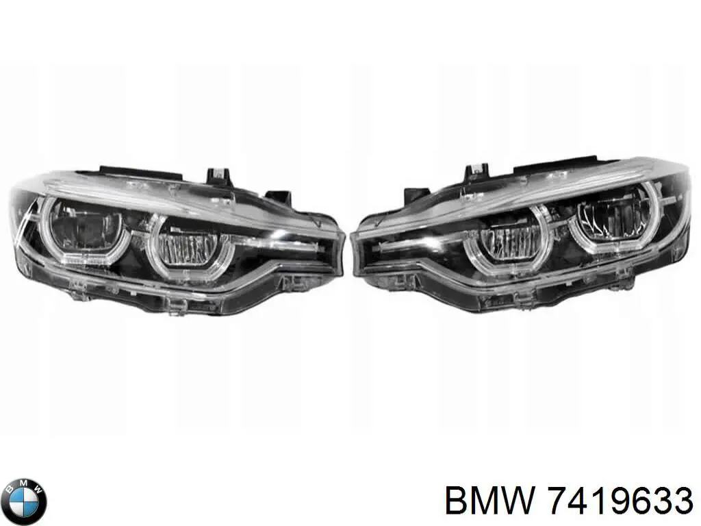 Фара левая BMW 7419633 цена, от 281.97 USD