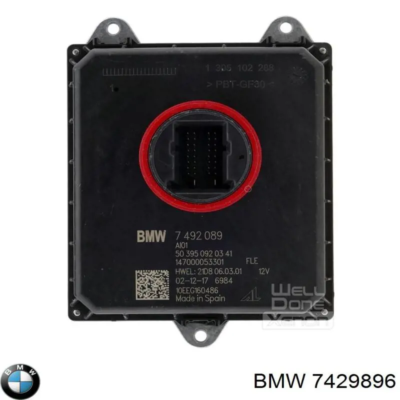 Модуль управления светом фар BMW 7429896 цена, от 102.85 USD