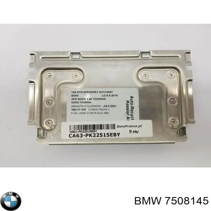 Блок управления акпп 7508145 BMW