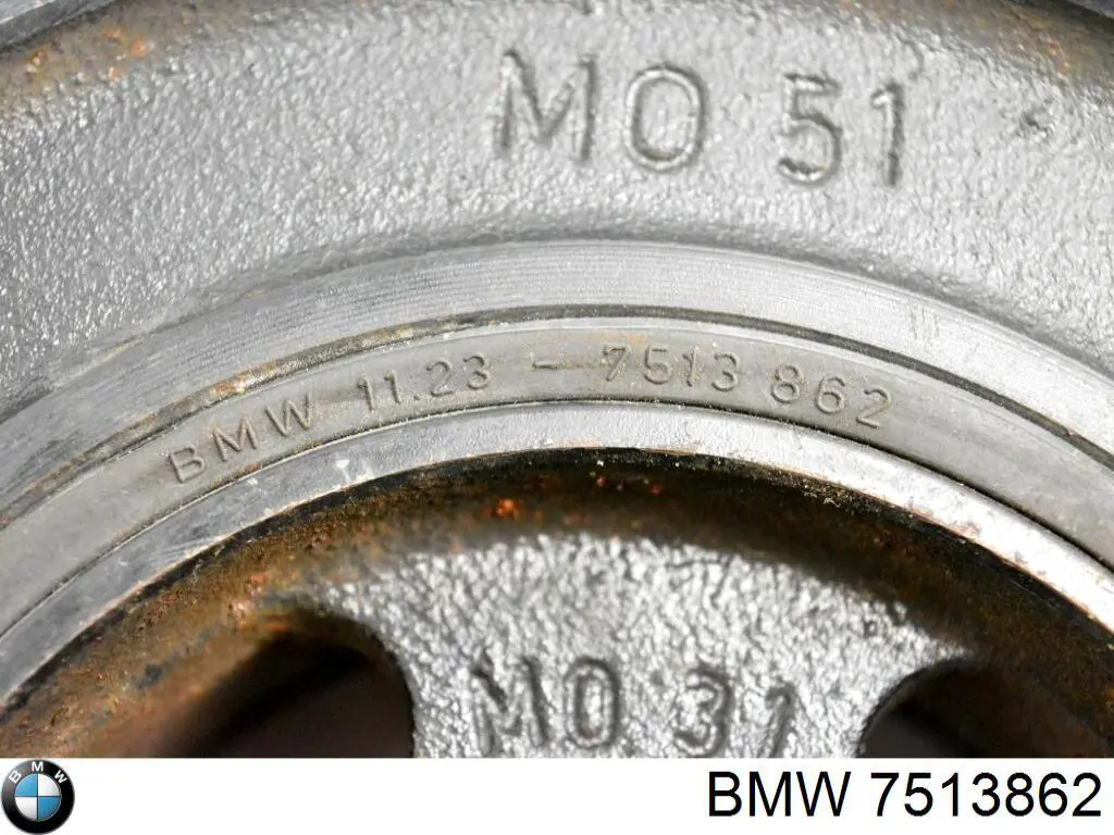 Шкив коленвала 7513862 BMW