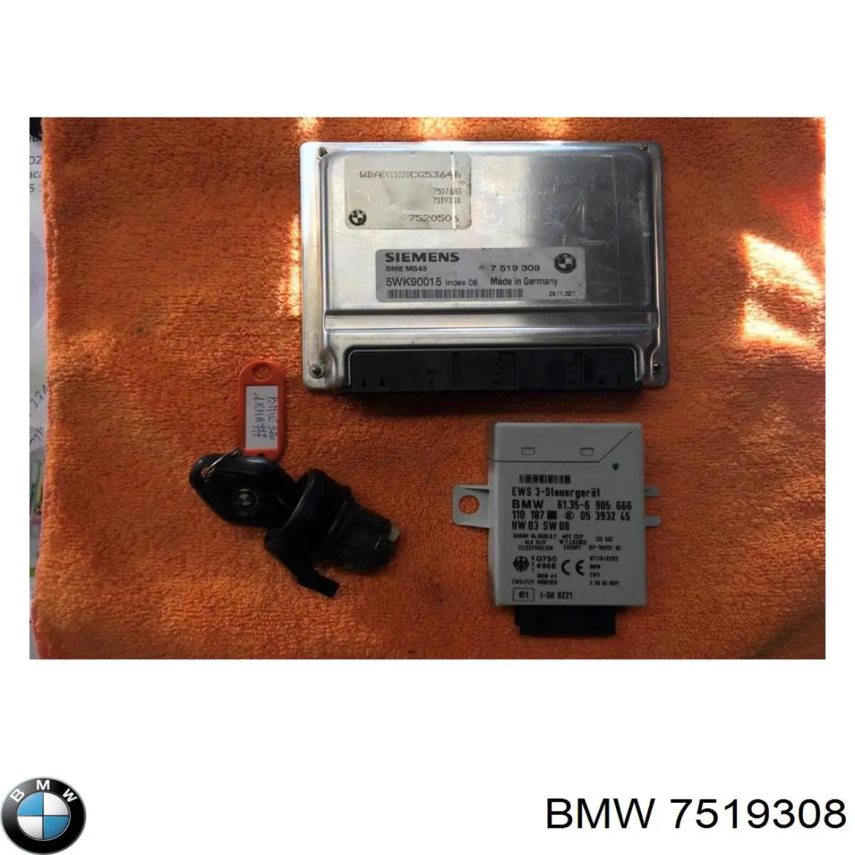 Модуль управления двигателем BMW 7519308