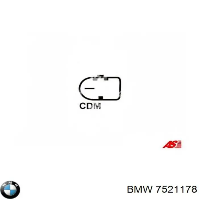 Автомобильный генератор BMW 7521178 цена, от 126.69 USD