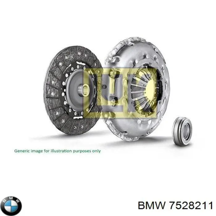 7528211 BMW kit de embraiagem (3 peças)