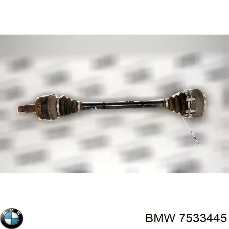 Купить 7533445 BMW Полуось задняя левая
