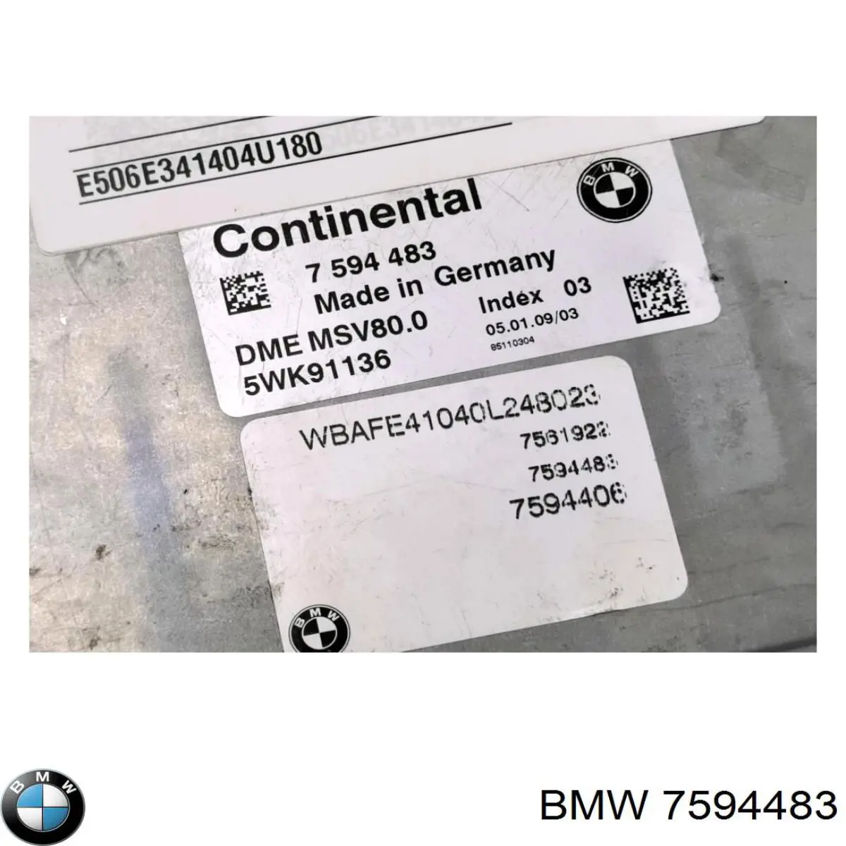 Купить 7594483 BMW 