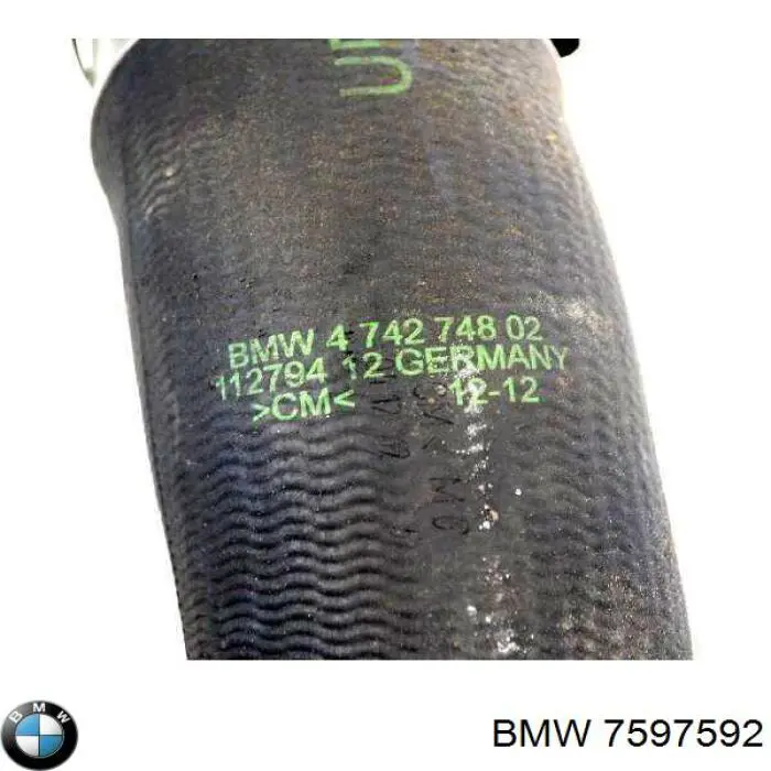 Купить 7597592 BMW Патрубок интеркулера