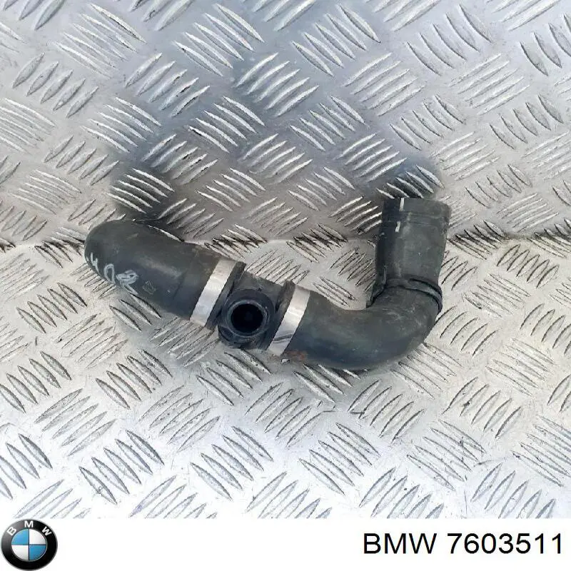 7603511 BMW Шланг (патрубок) водяного насоса приемный