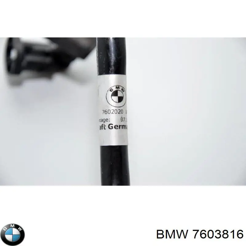 Патрубок вентиляции картера, маслоотделителя BMW 7603816 цена, от 19.13 USD
