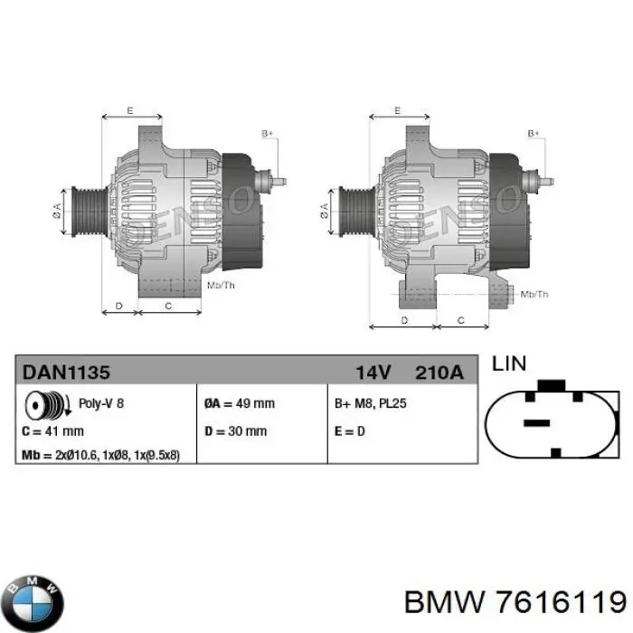  7616119 BMW