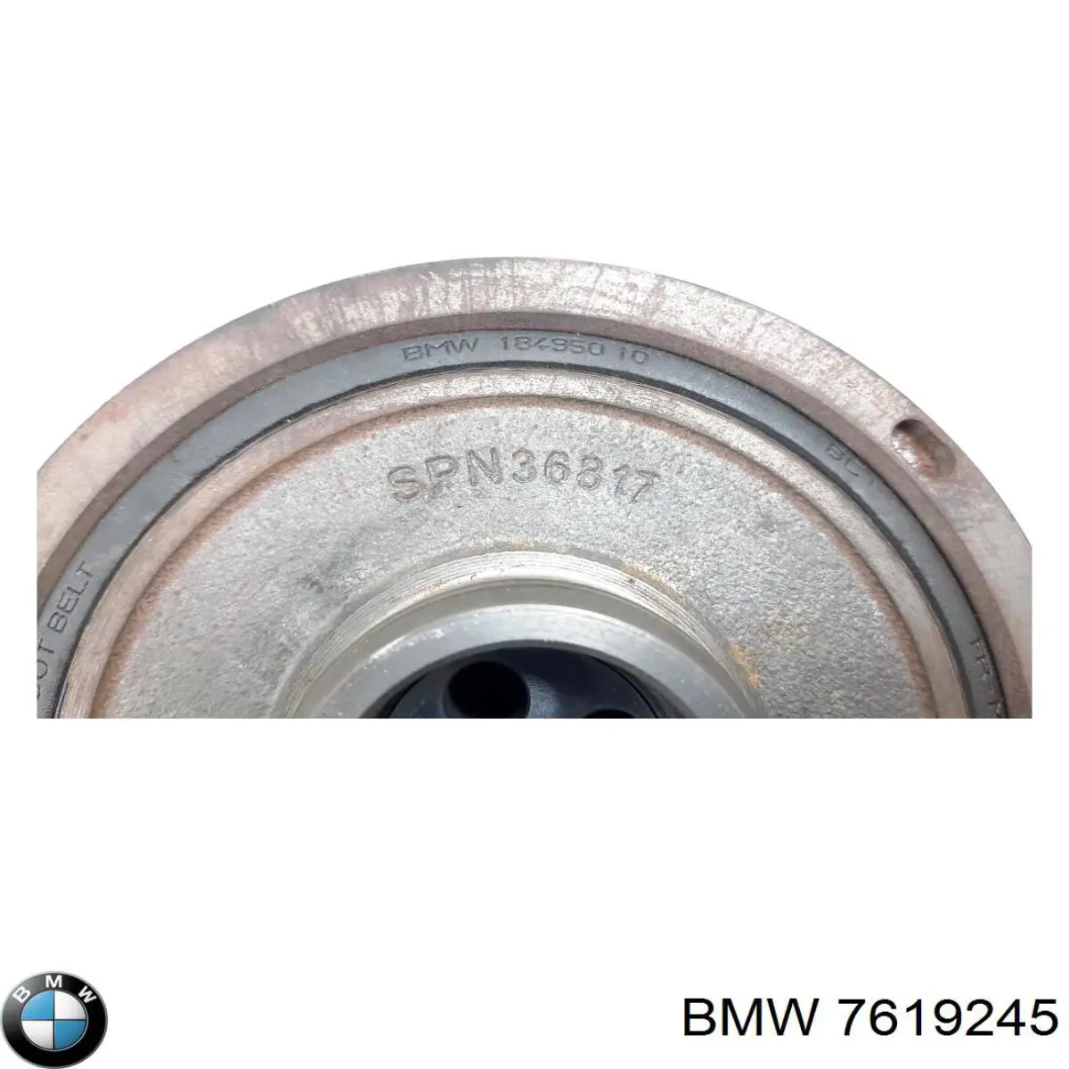 Купить 7619245 BMW Шкив-демпфер коленвала