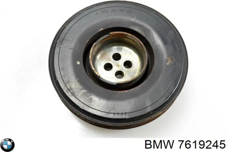 7619245 BMW Шкив коленчатого вала