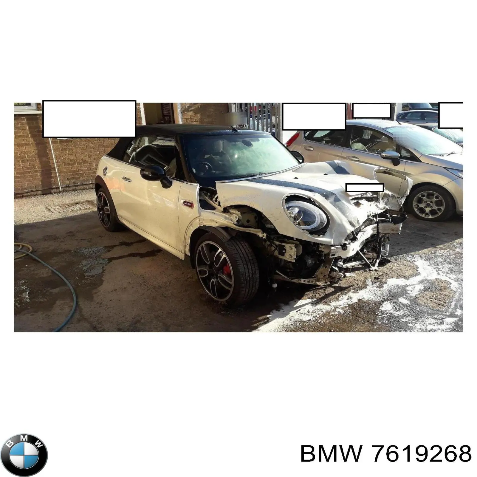 7619268 BMW Воздушный патрубок расходомера
