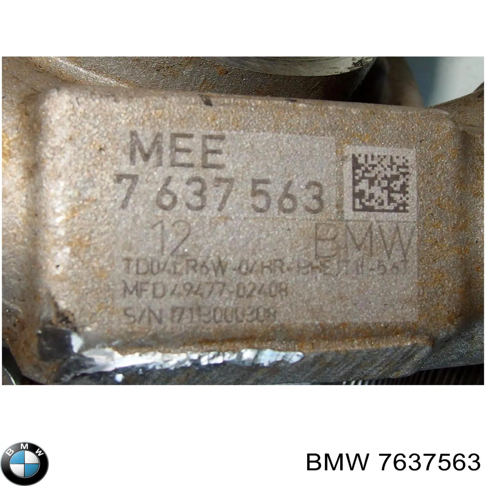 Турбокомпрессор BMW 7637563