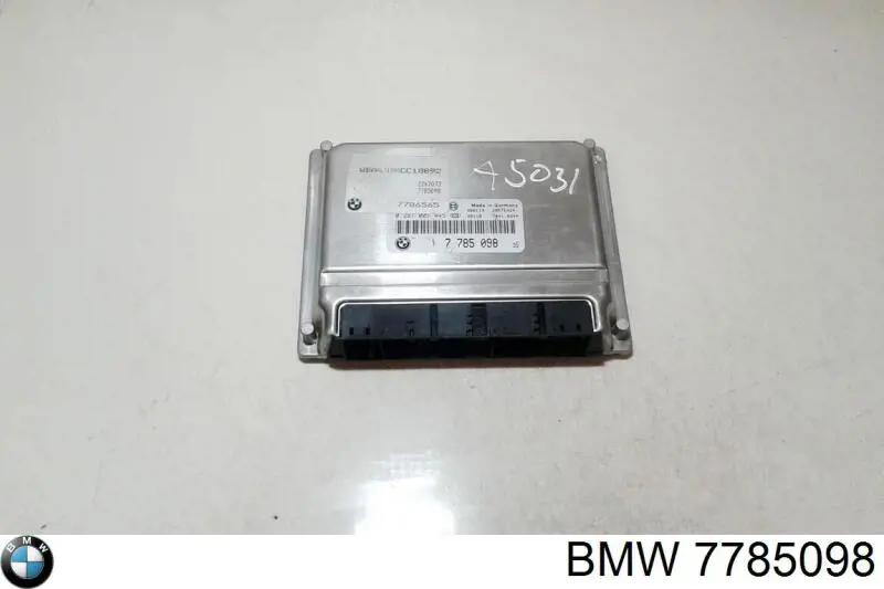 Блок управления двигателем 7785098 BMW