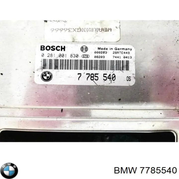 Блок управления двигателем 7785540 BMW