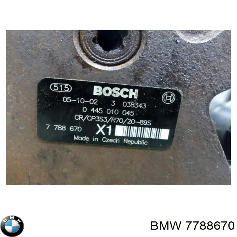 Compre 7788670 BMW Bomba de combustível de pressão alta