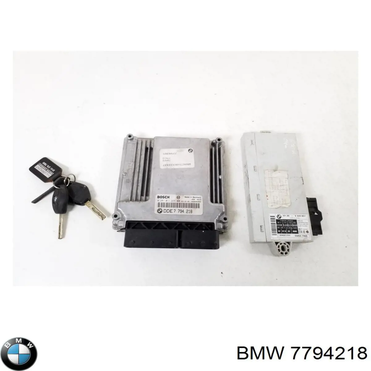Блок управления двигателем 7793210 BMW