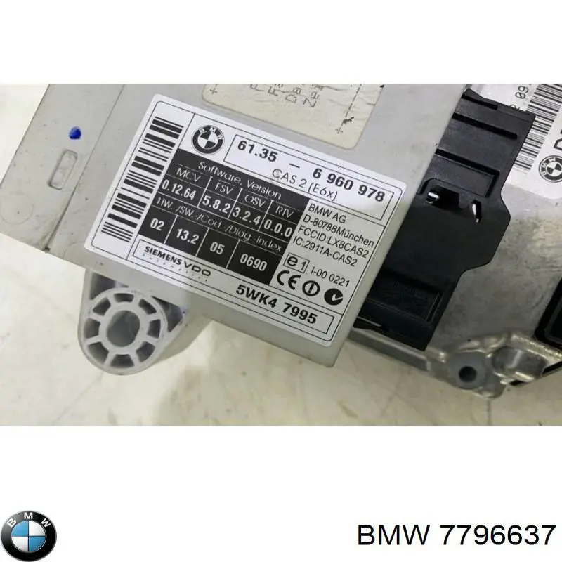 Блок управления двигателем 7795553 BMW