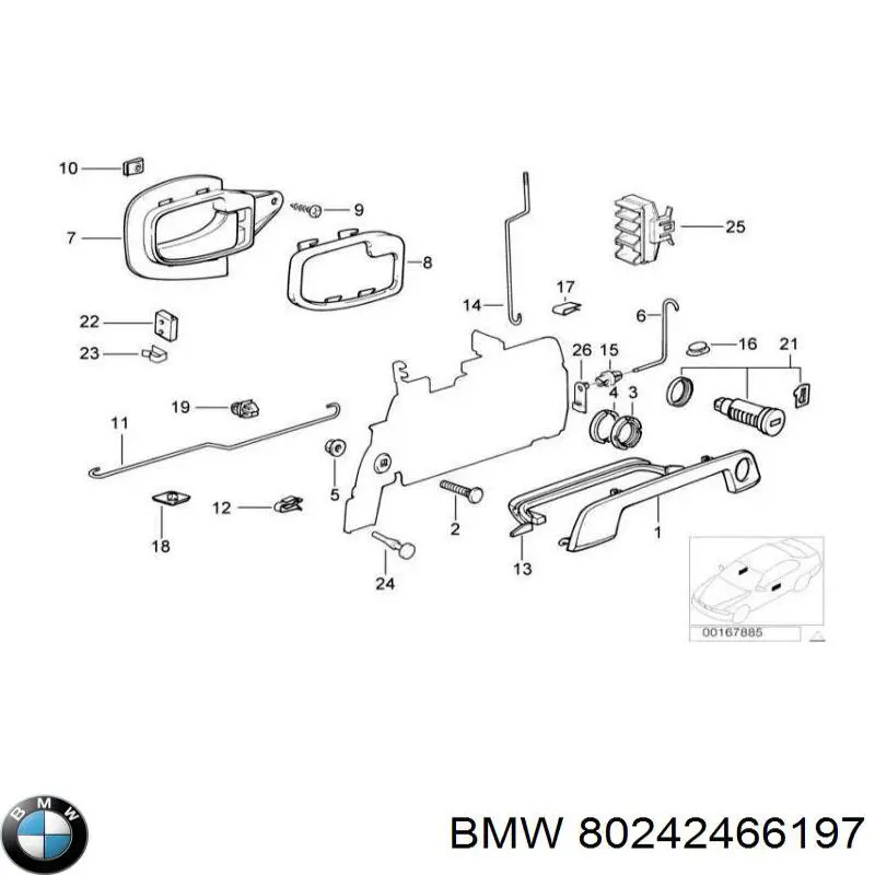  80242466197 BMW