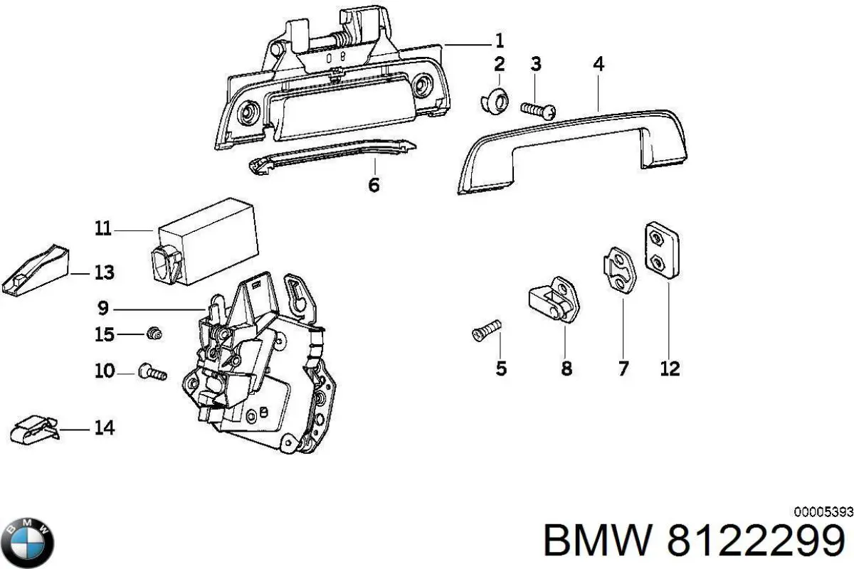  BMW 51228122299 цена, от 5.36 USD