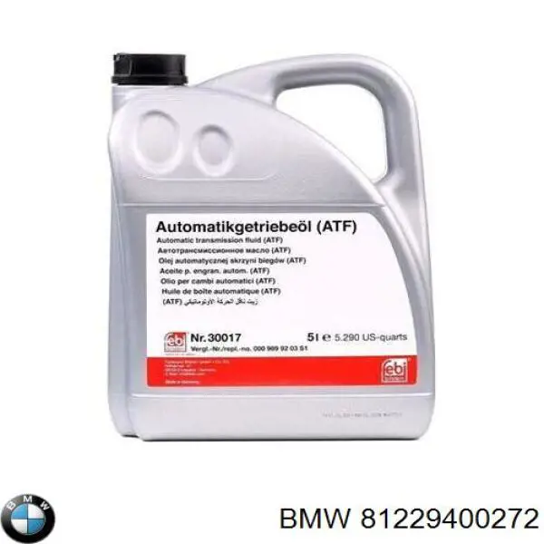 Масло трансмиссионное BMW 81229400272 цена, от 34.10 USD